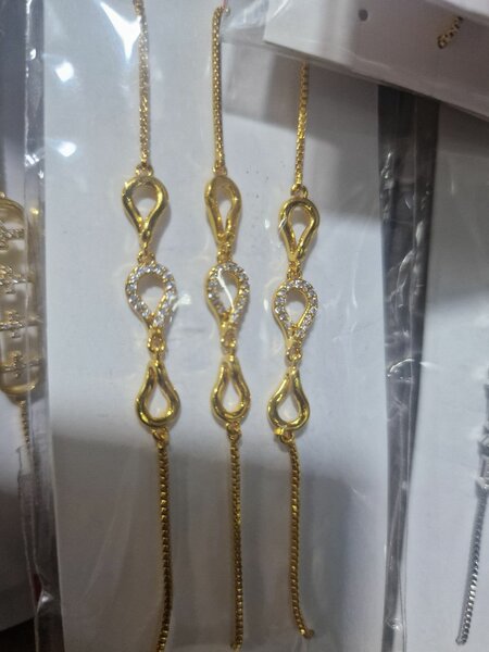 Bracelet chaîne doré