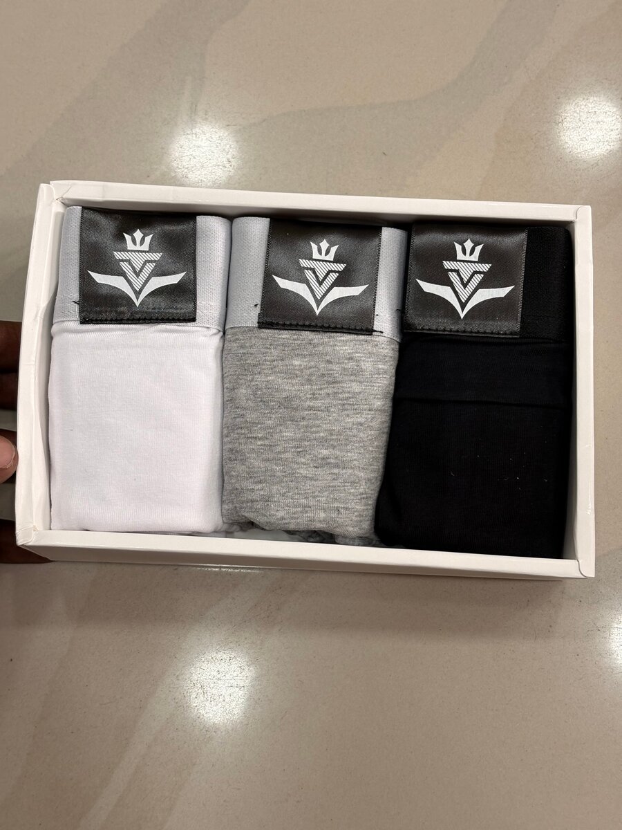 Lot de boxers en coton pour hommes