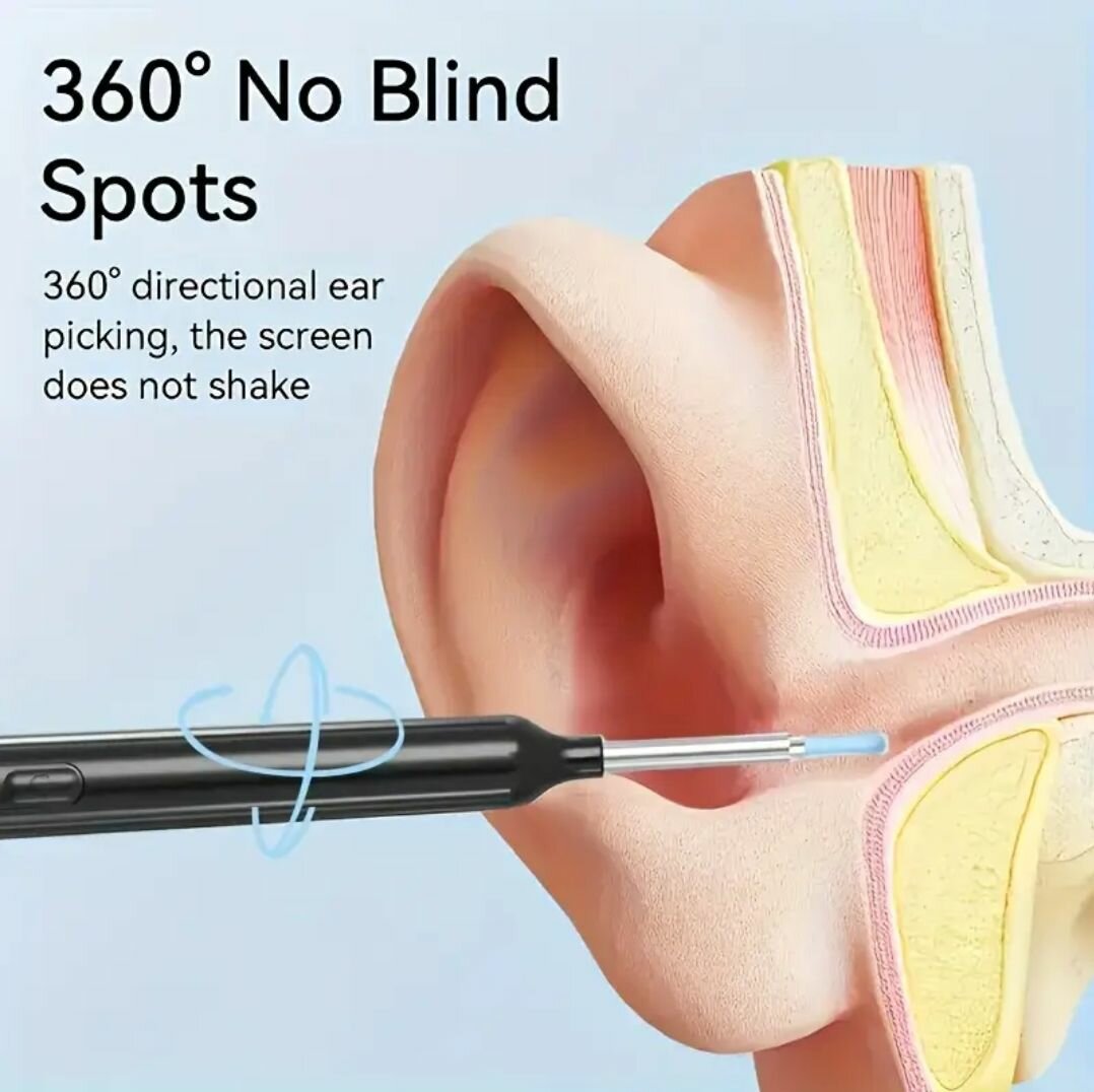 Endoscope d'oreille sans fil