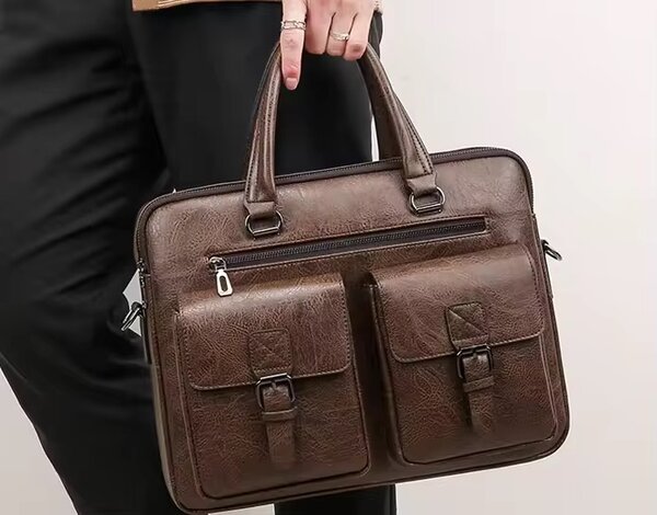 Sacoche homme cuir élégant