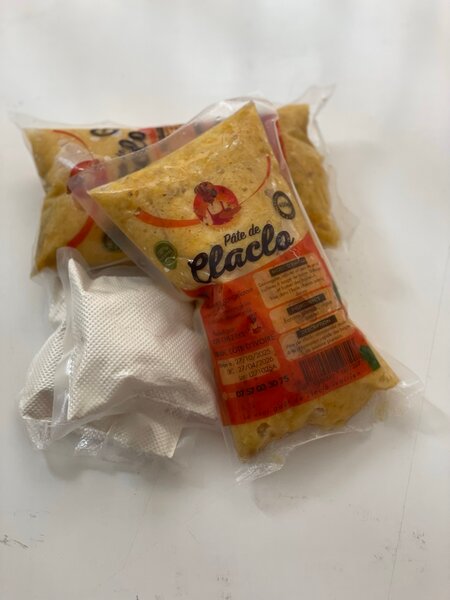 2 pâtes de Claclo Assaisoné