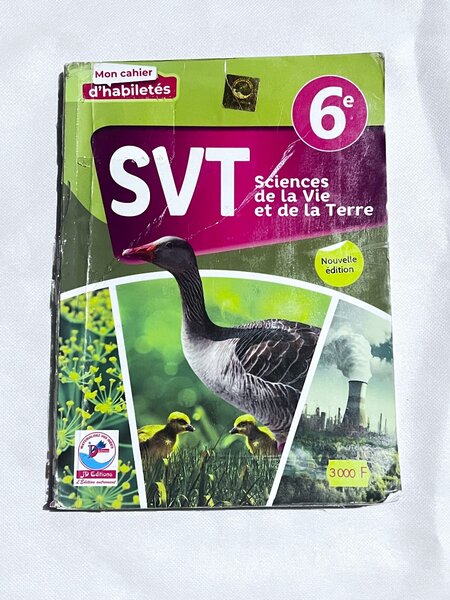 Cahier SVT 6e Nouvelle Édition