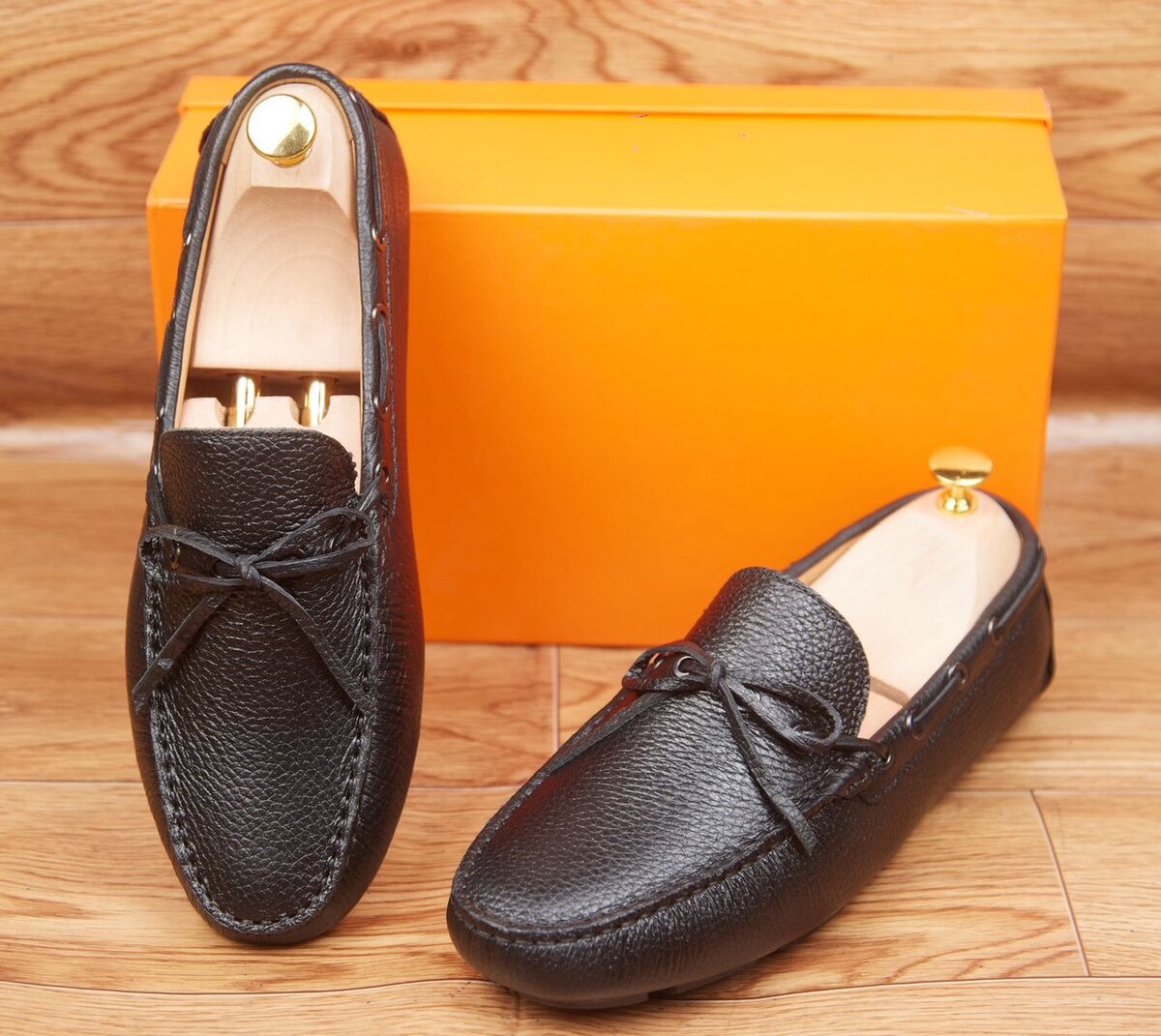 Mocassins en cuir élégants