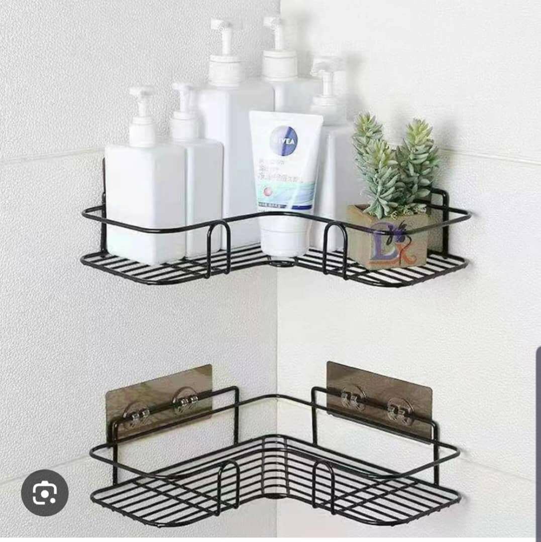 Bathroom corner basket