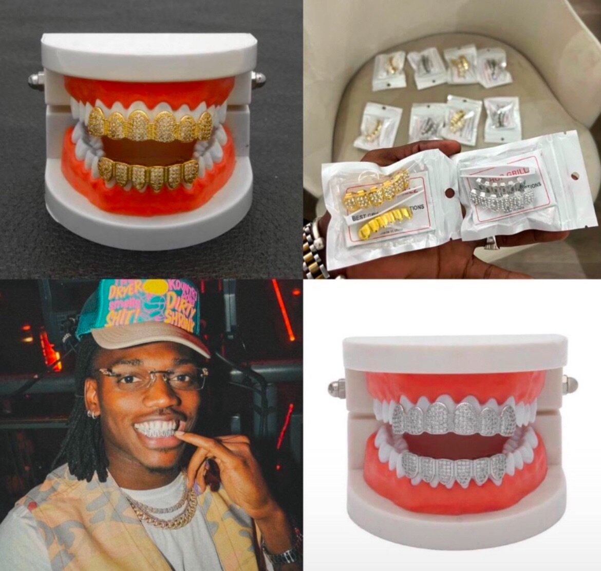 Grillz Dentaire Hip-Hop