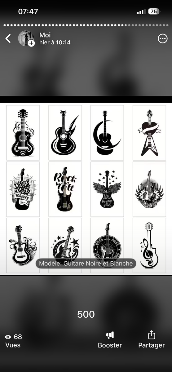 Tatouages Éphémères Variés