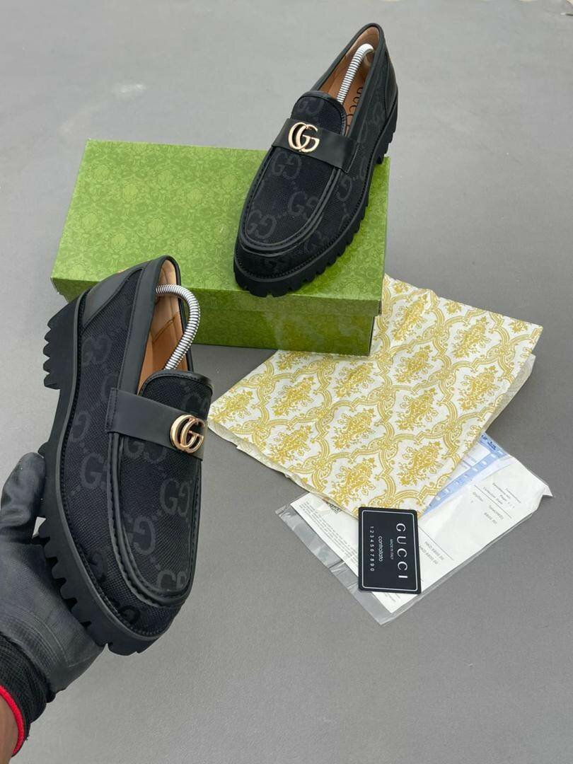 Mocassins de luxe en cuir