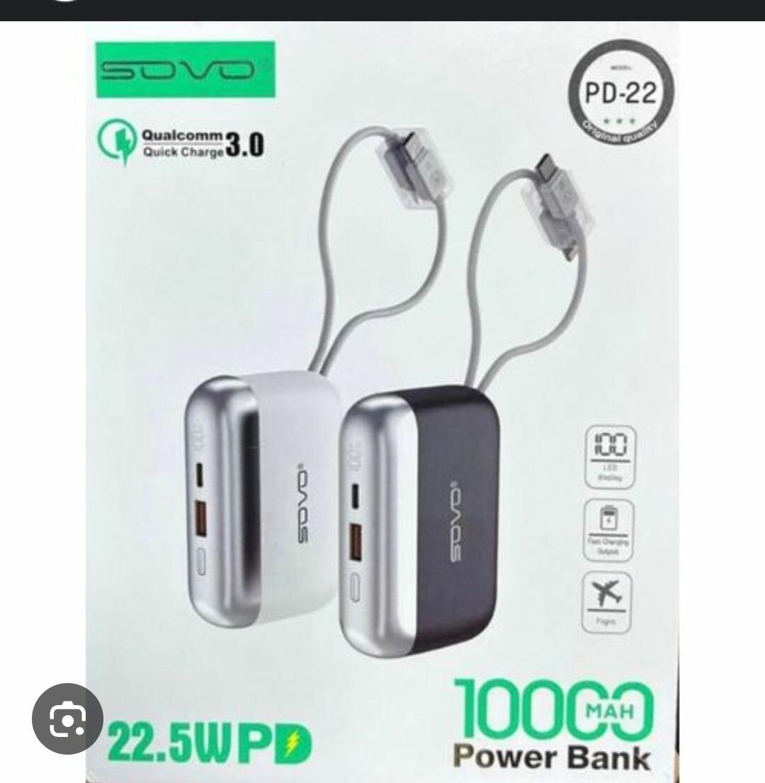 Power Bank 10000mAh 22.5W