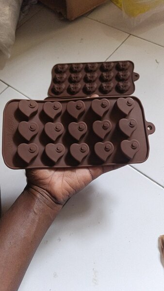 Moule à glaçons coeurs