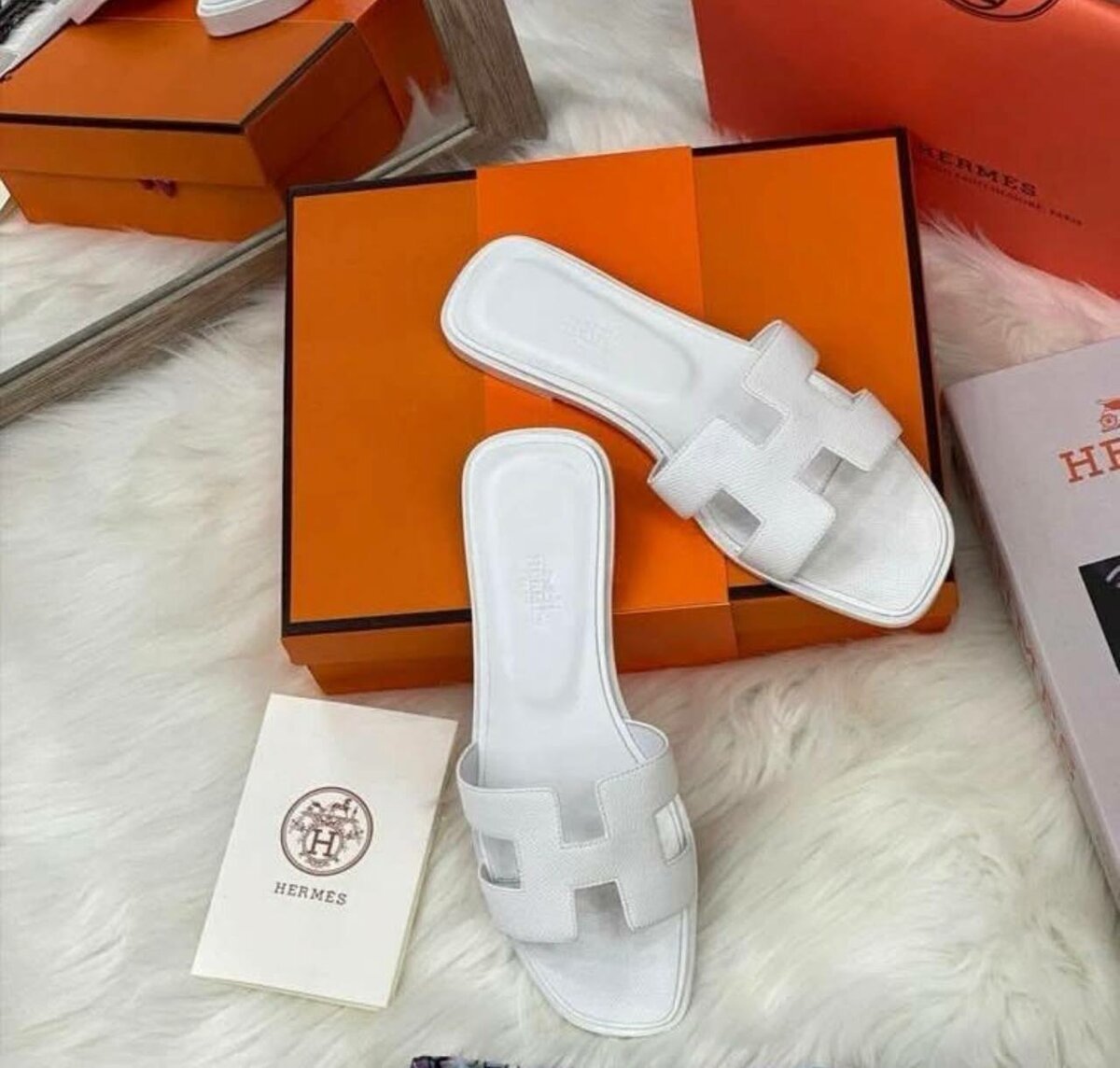Original hermes slippers