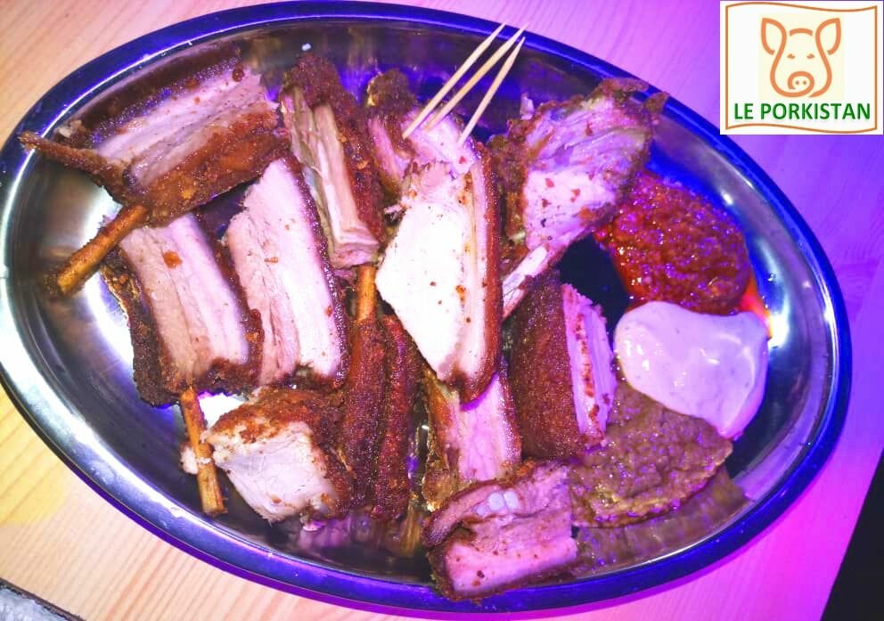 Côtes de porc croustillantes