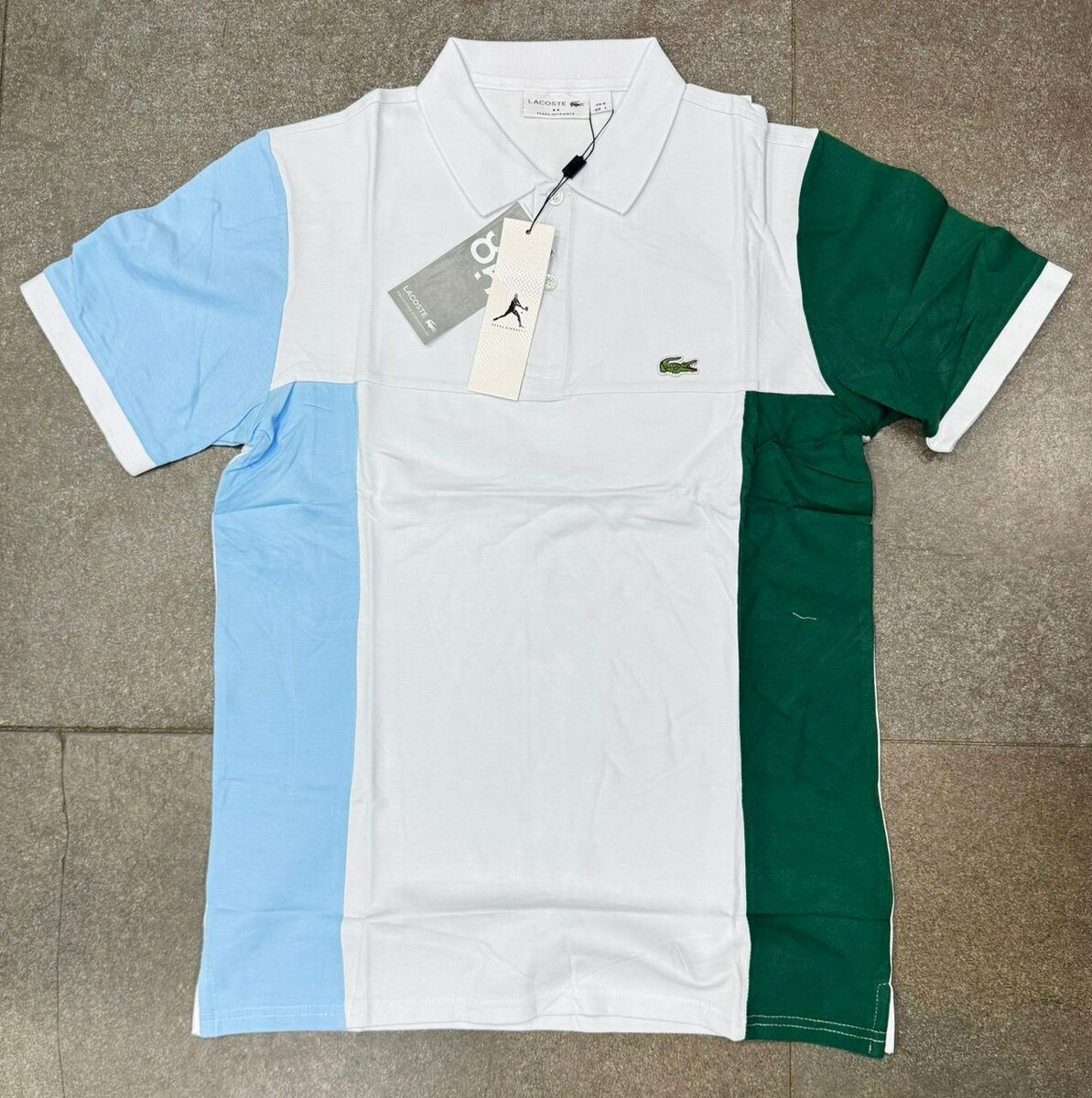 Polo multicolore Lacoste pour homme