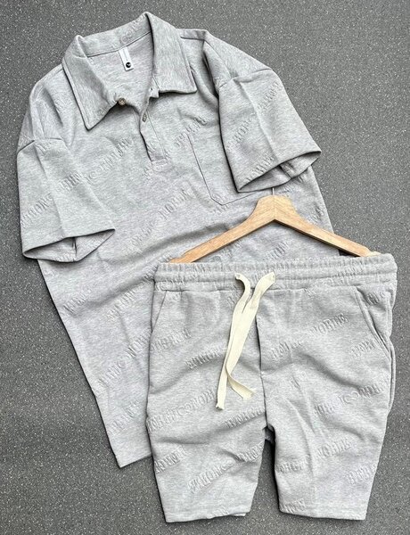 Ensemble décontracté gris