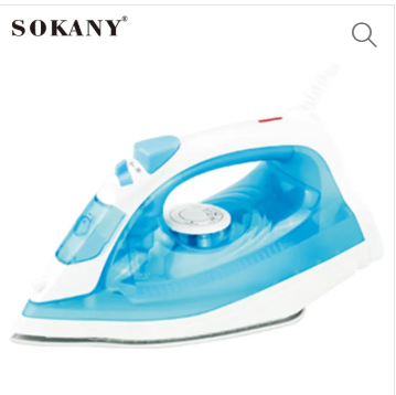 Sokany 2077 The Newest Professional High Quality Steam Iron 2200w Electric Iron – Light Blue