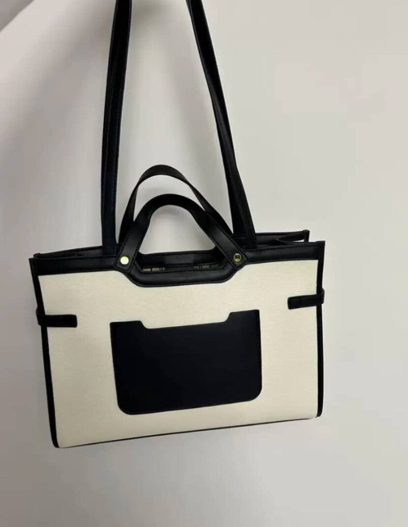 Cabas élégant en cuir