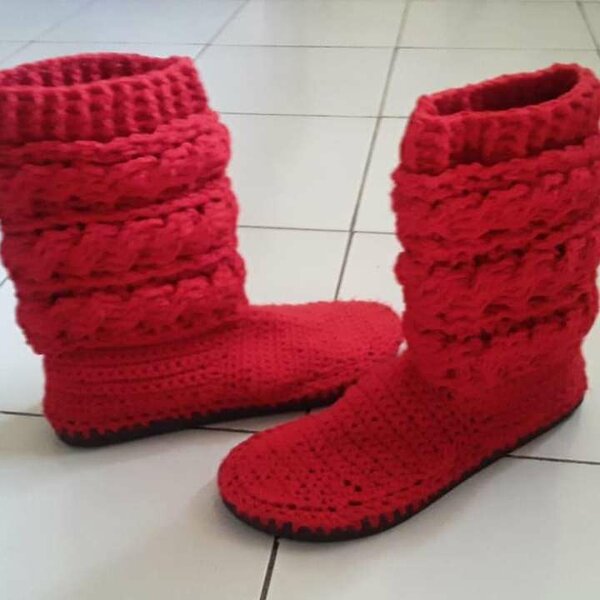 Crochet Boots