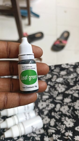 Colorant alimentaire vert