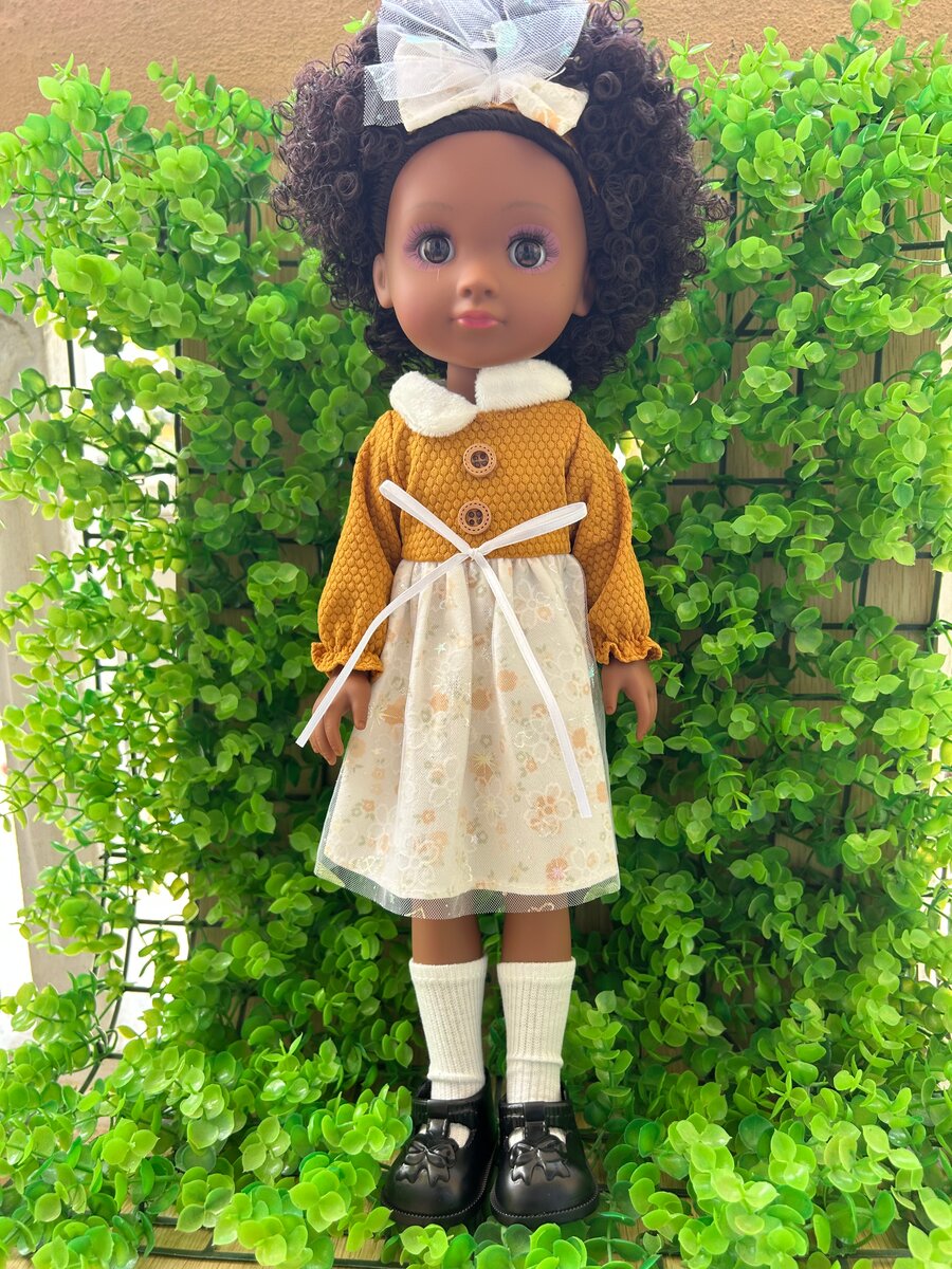 Poupée africaine 45 cm