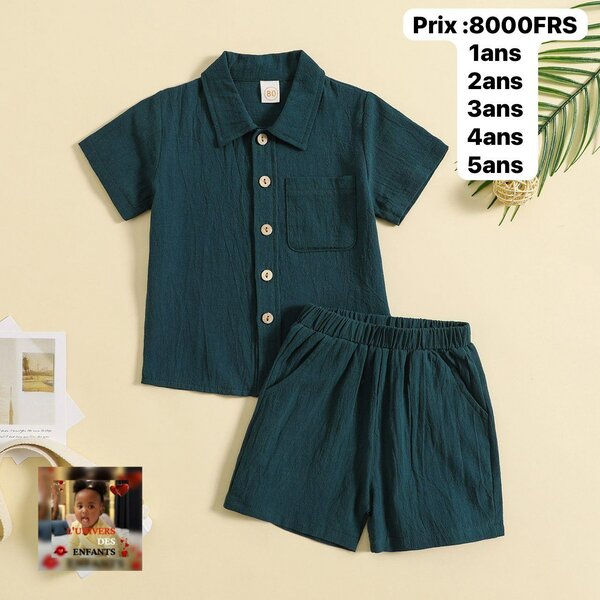 Complets 2 pieces pour garcons