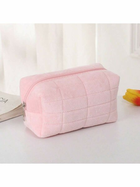 Trousse de toilette rose douce