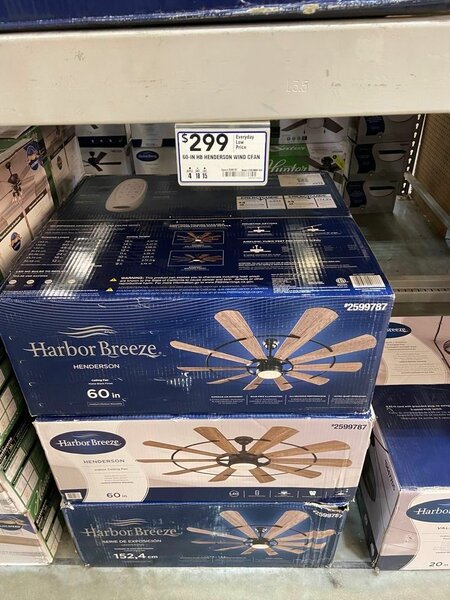 Medium Blade ceiling fan