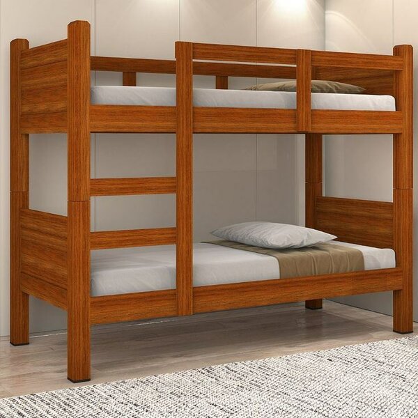 Lit superposé en bois pour enfants