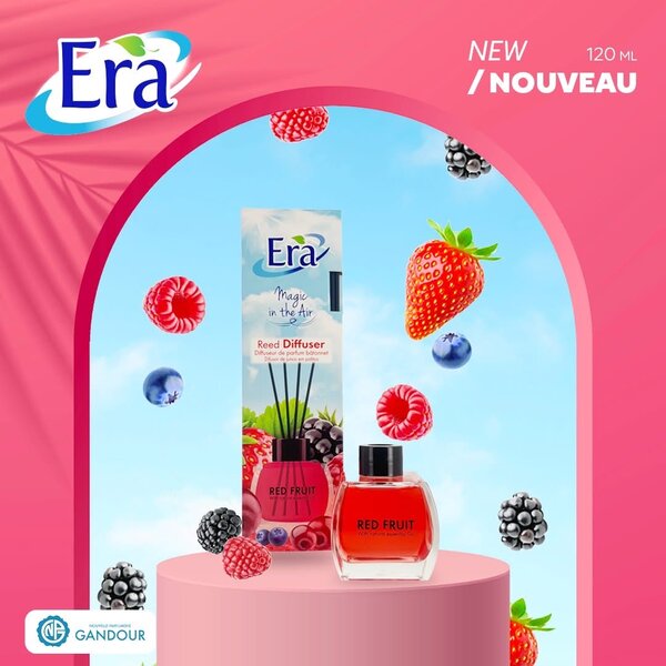 Diffuseur à Roseaux Fruit Rouge 120ml