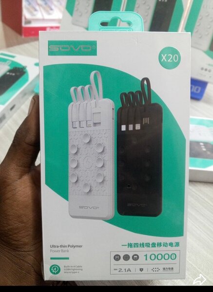 Batterie externe ultra-mince 10000mAh