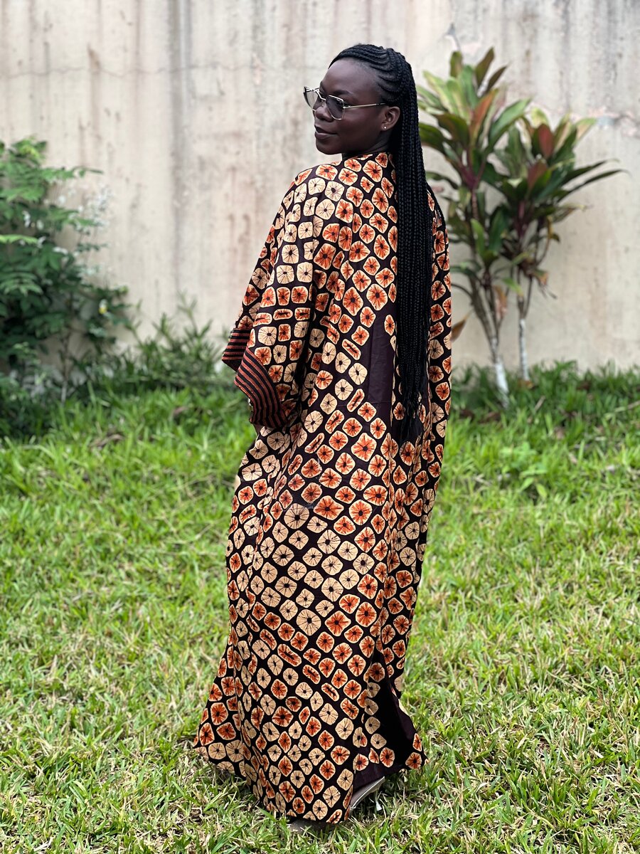 Robe Kaftan Ethnique Femme