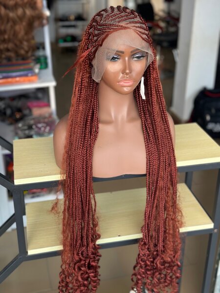 Braided wig cap