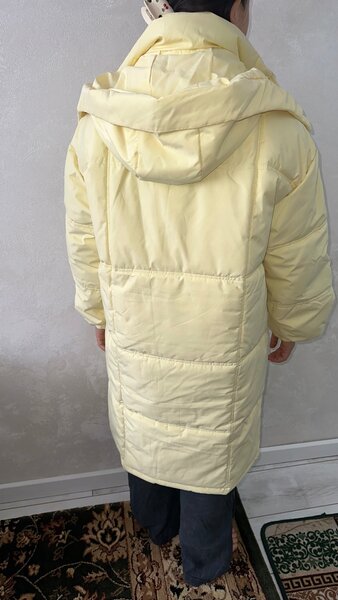 Куртка, сливочно-желтого цвета