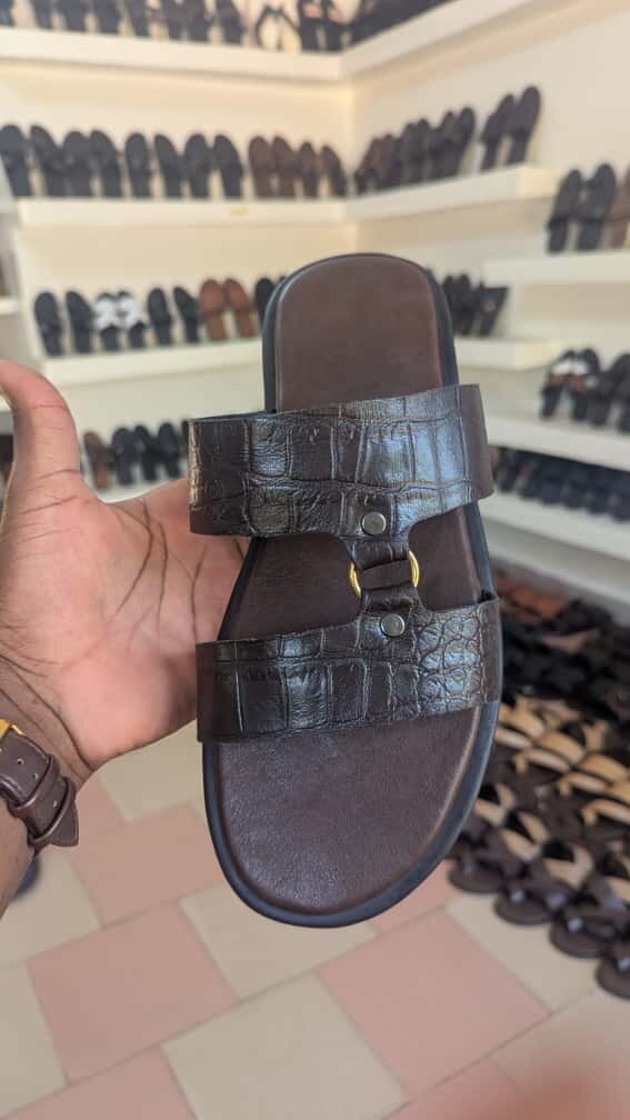 Sandales en cuir pour hommes