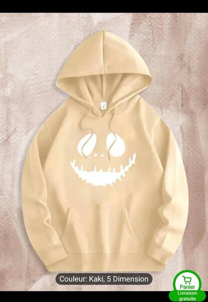 Sweat à Capuche Jack Skellington