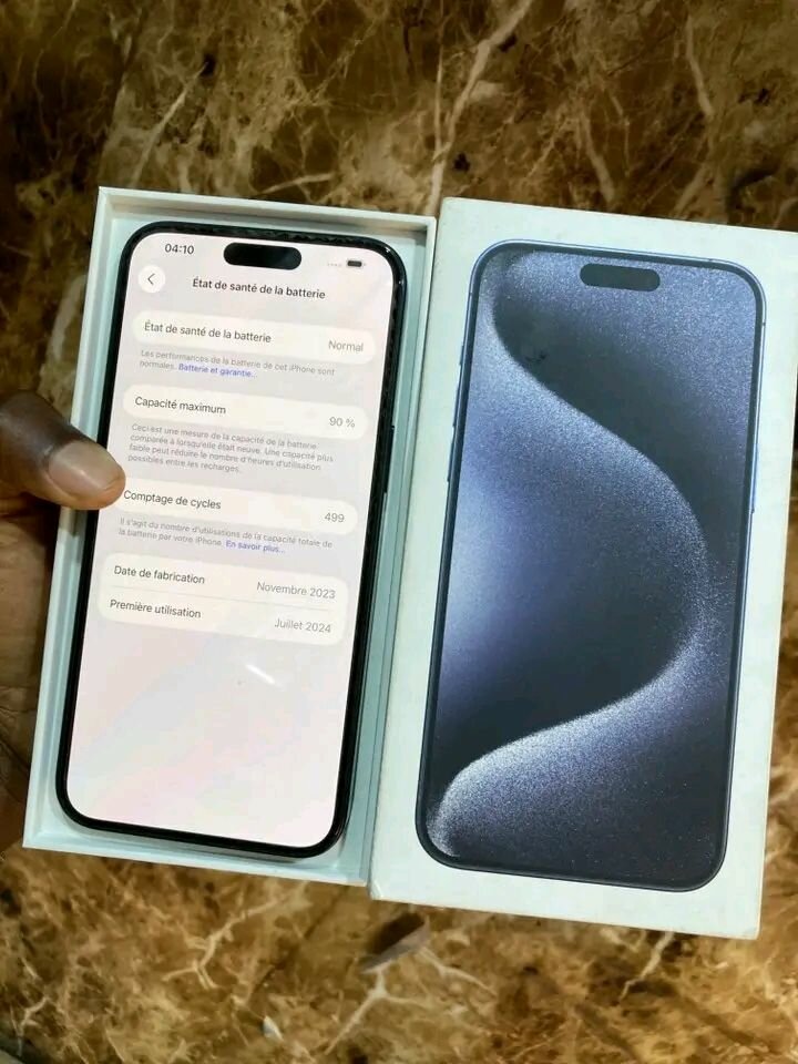 iPhone 14 Pro Max Bleu