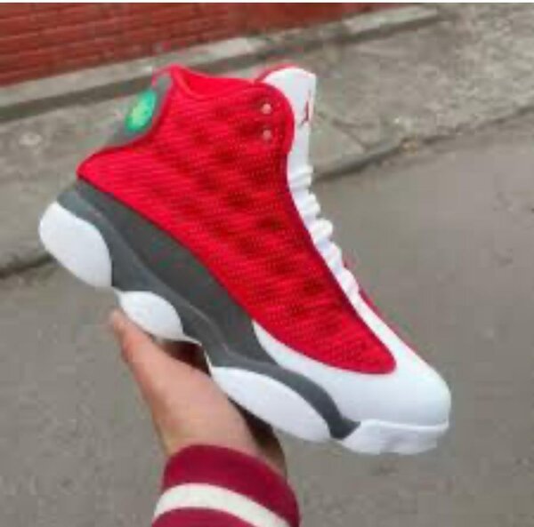 Baskets rouges homme sport