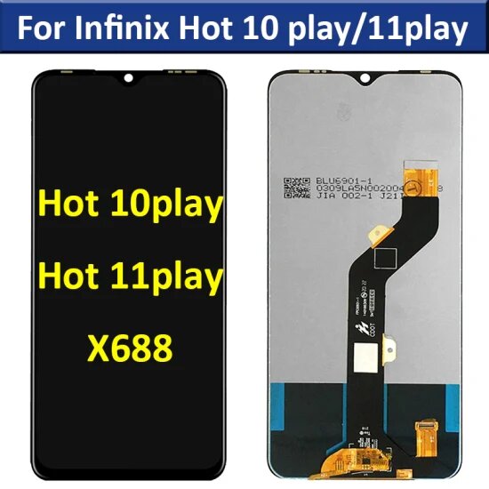 Écran infinix Hot 10 play x688