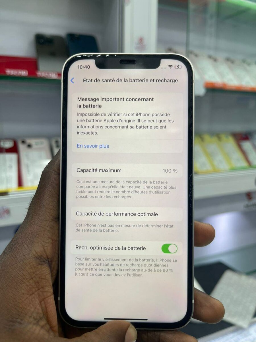 iPhone 12 Blanc 128Go