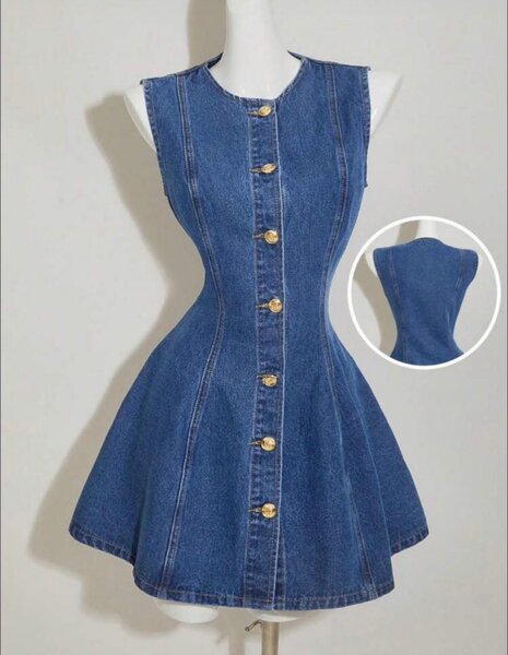 Robe en jean élégante