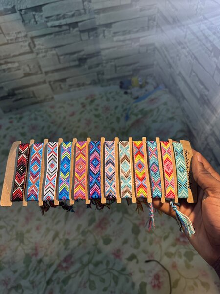 Bracelets tissés bohèmes