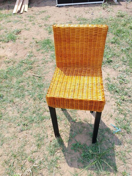 Chaise en rotin extérieur