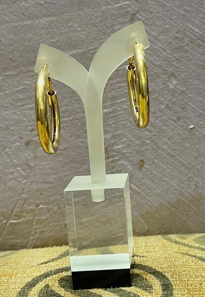 Boucles d'oreilles dorées