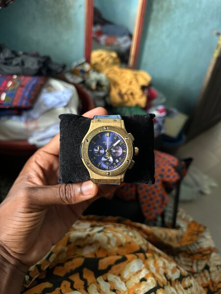 Montre Homme Luxe Dorée