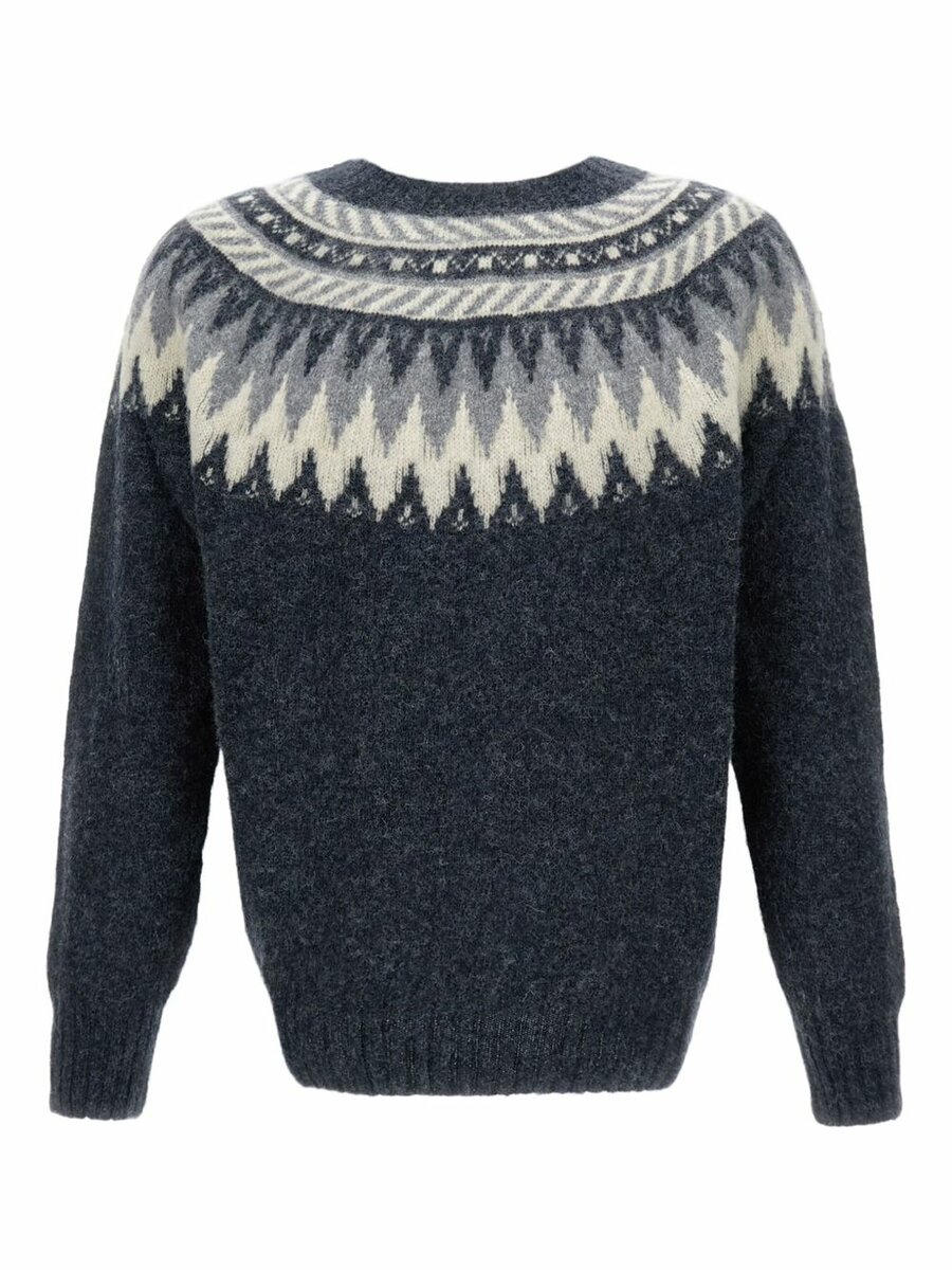 Pull en laine motif nordique