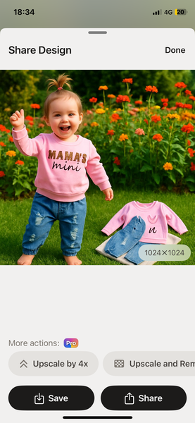 Ensemble Bébés "Mama's Mini"