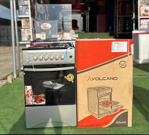 Volcano 5 burner and oven grill