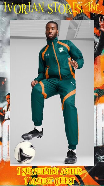 Survêtement Côte d'Ivoire