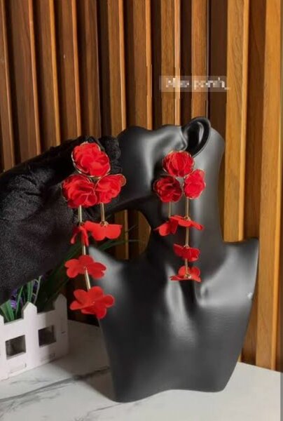 Boucles d'oreilles florales