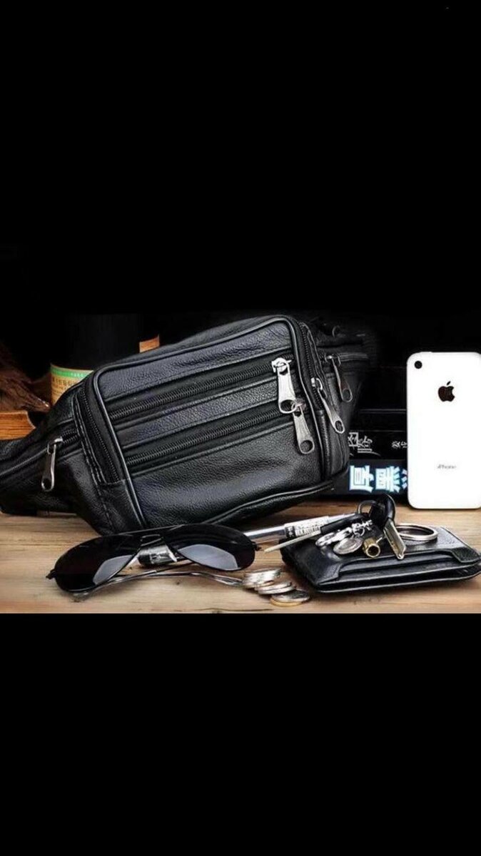 Sac banane en cuir élégant