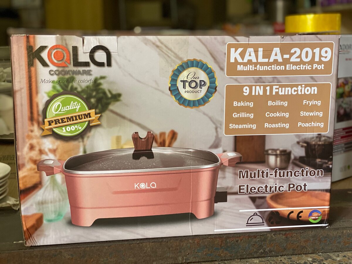 9 Liters multifunctional Electric cooking pan