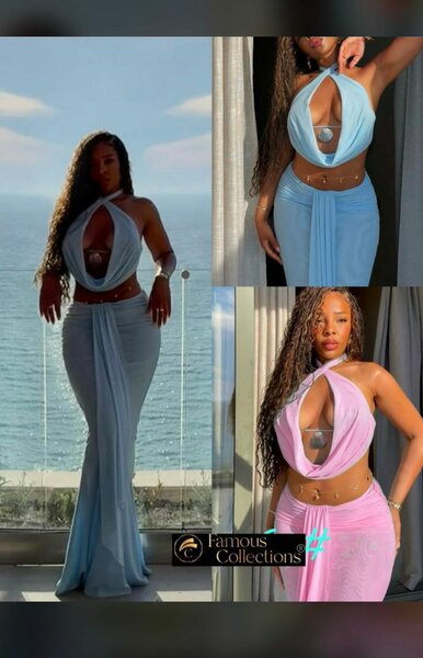 Robe élégante dos nu